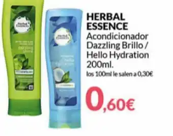 Herbal Essence Acondicionador Dazzling Brillo/ Hello Hydration 200 ml
