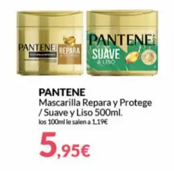 PrimaPrix Pantene Mascarilla Repara y Protege/ Suave y Liso 500ml oferta
