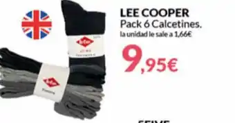 PrimaPrix Lee Cooper Pack 6 Calcetines oferta