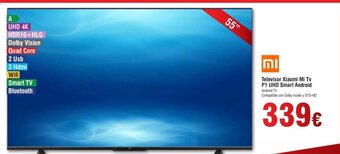 FROIZ Televisor Xiaomi Mi TV P1 UHD Smart Android oferta