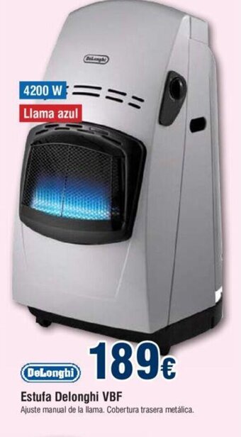 FROIZ Estufa Delonghi VBF oferta