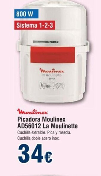 FROIZ Picadora Moulinex AD56012 La Moulinette oferta