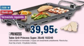 FROIZ Table Grill Princess Super 26x46 102240 oferta