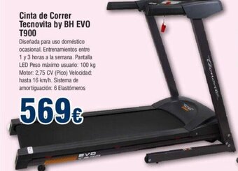 FROIZ Cinta de Correr Tecnovita by BH Evo T900 oferta