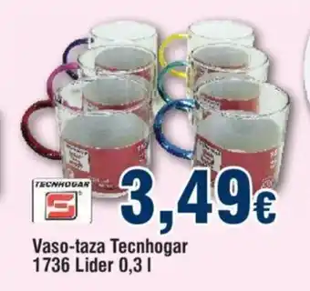 FROIZ VAso-Taza Tecnhogar 1736 Lider 0,3I oferta