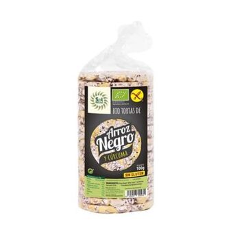 NutriTienda Tortas de arroz negro y cúrcuma bio 100g oferta