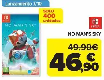 Carrefour No man's sky nintendo switch oferta
