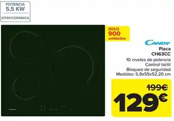 Carrefour Placa ch63cc candy oferta
