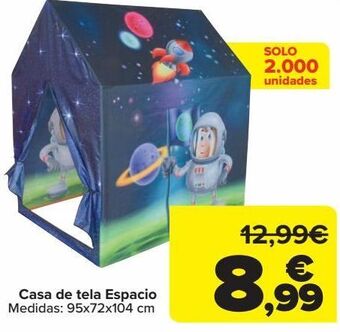 Carrefour Casa de tela espacio oferta