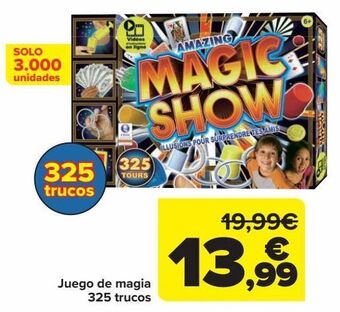 Carrefour Juego de magia 325 trucos oferta