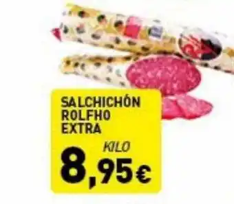 Hiperber Salchichón rolfho extra oferta