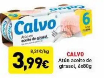 Hiperber Atún aceite de girasol oferta
