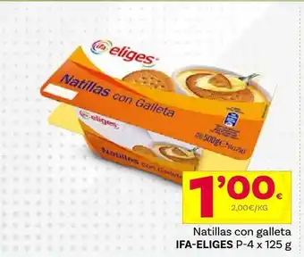Supermercados Dani Natillas con galletas ifa-eliges oferta