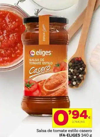 Supermercados Dani Salsa de tomate estilo casero ifa-eliges oferta
