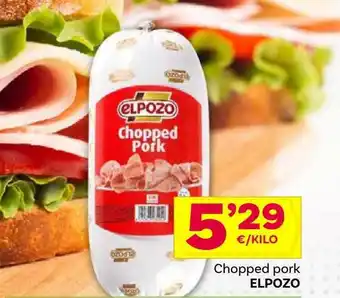 Supermercados Dani Chopped pork el pozo oferta
