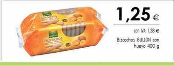 Cash Ifa Bizcochos gullon con huevo oferta
