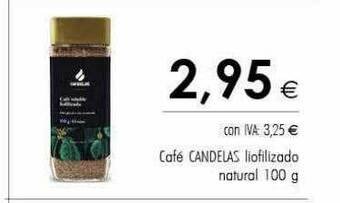 Cash Ifa Café candelas liofilizado café candelas liofilizada natural oferta
