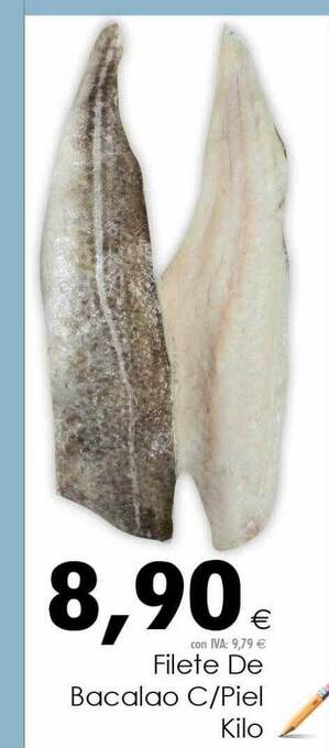 Cash Ifa Filete de bacalao c-piel kilo oferta