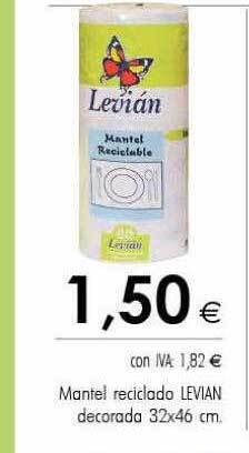 Cash Ifa Mantel reciclado levian decorada oferta
