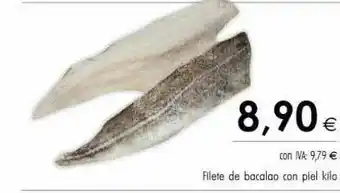 Cash Ifa Filete de bacalao con plel kilo oferta