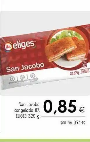 Cash Ifa San jacobo congelado ifa eliges oferta
