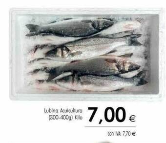 Cash Ifa Lubina acuicultura oferta