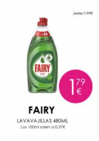 Muchas Perfumerías Fairy lavavajillas oferta
