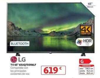 Alcampo Lg tv 65 oferta