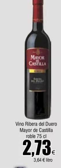 FROIZ Vino ribera del duero mayor de castilla roble oferta