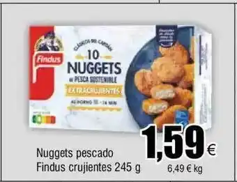 FROIZ Nuggets pescado findus crujientes oferta