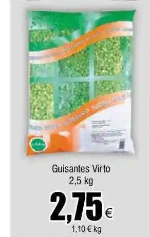 FROIZ Guisantes virto oferta