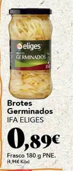 Gadis Brotes germinados ifa eliges oferta
