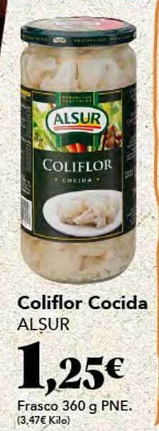Gadis Coliflor cocida alsur oferta