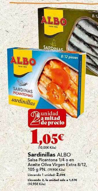 Gadis Sardinillas albo oferta