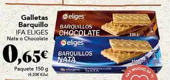 Gadis Galletas barquillo ifa eliges nata o chocolate oferta