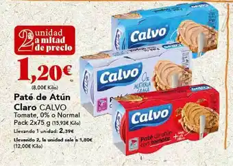 Gadis Paté de atún claro calvo oferta