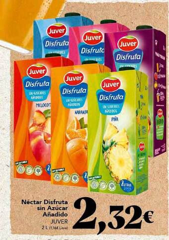 Gadis Néctar disfruta sin azúcar añadido juver oferta