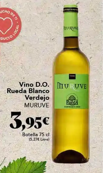 Gadis Vino d.o. rueda blanco verdejo muruve oferta