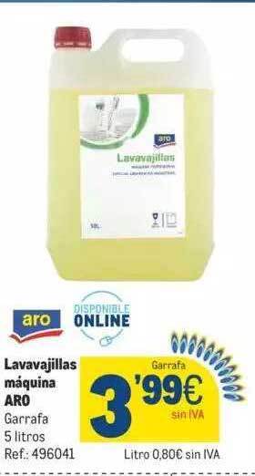 Makro Lavavajillas máquina aro oferta