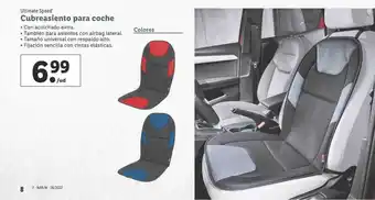 Lidl Ultimate speed cubreasiento para coche oferta
