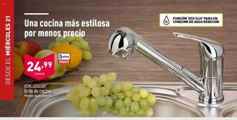 ALDI Home creation grifo de cocina oferta