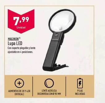 ALDI Maginon lupa led oferta