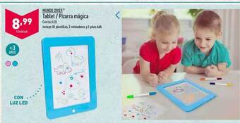 ALDI Mundo diver tablet - pizarra mágica oferta