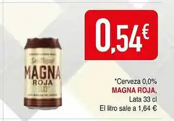 Masymas Cerveza 0.0% magna roja oferta