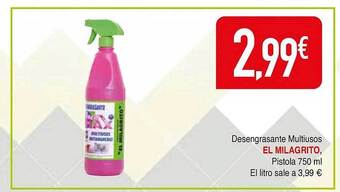 Masymas Desengrasante multiusos el milagrito oferta