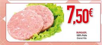 Masymas Burguer 100% pollo oferta