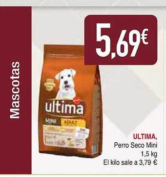 Masymas Ultima perro seco mini oferta
