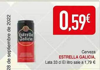 Masymas Cerveza estrella galicia oferta