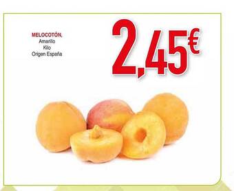 Masymas Melocotón amarillo oferta