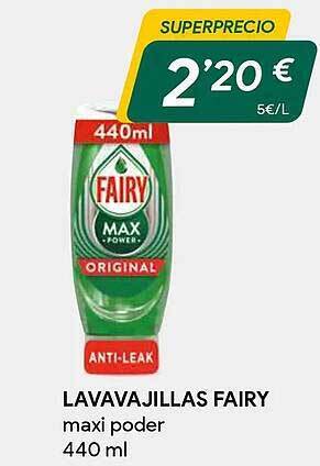 Masymas Lavavajillas fairy oferta